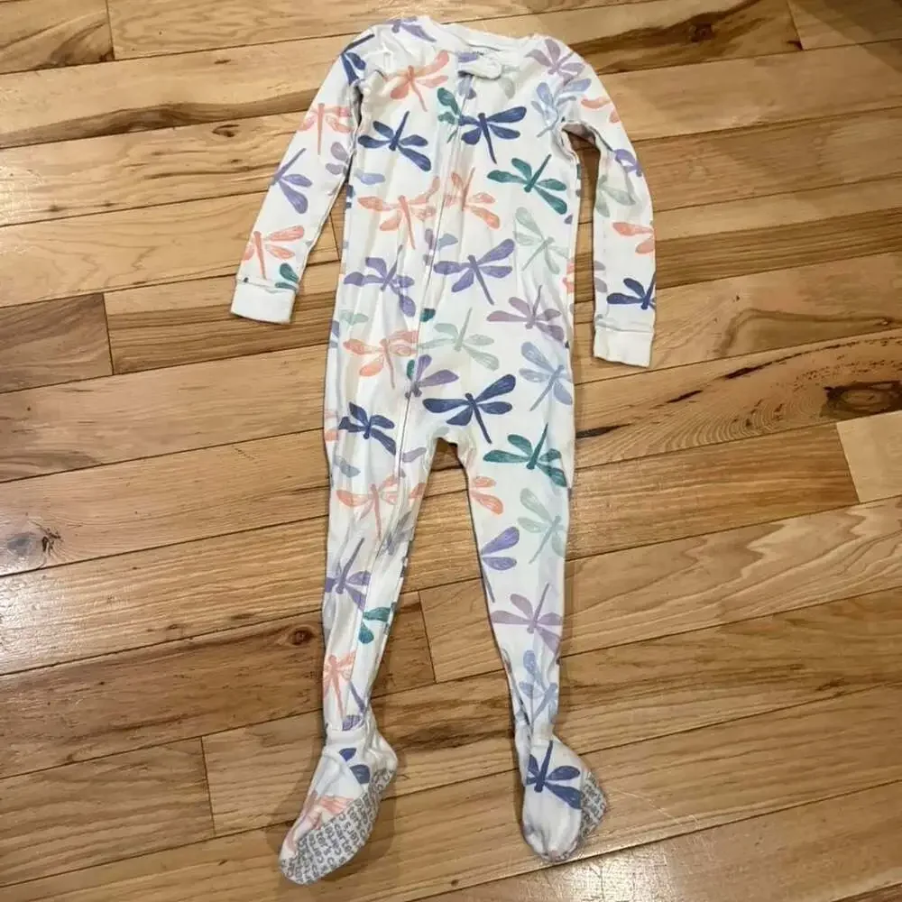 Carter's Dragonfly Print Bedtime One-Piece Pajamas, Size 3T